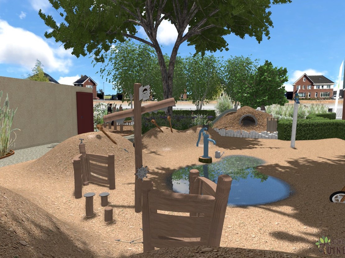 Robinia schip dichtbij Robinia schip dichtbij